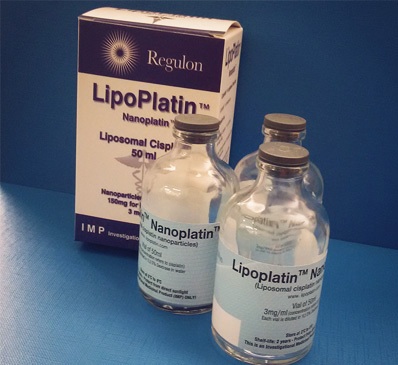 داروی مبتنی بر لیپوزوم Lipoplatin™